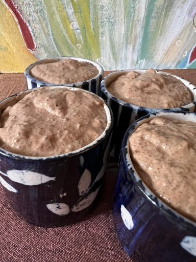 Mousse à la caroube